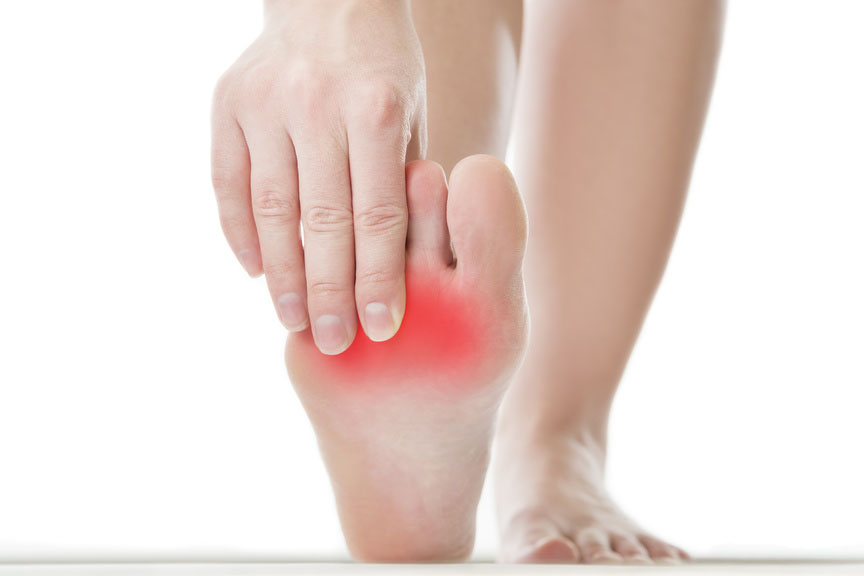 Pain in the female foot Pain In the Ball of Your Foot